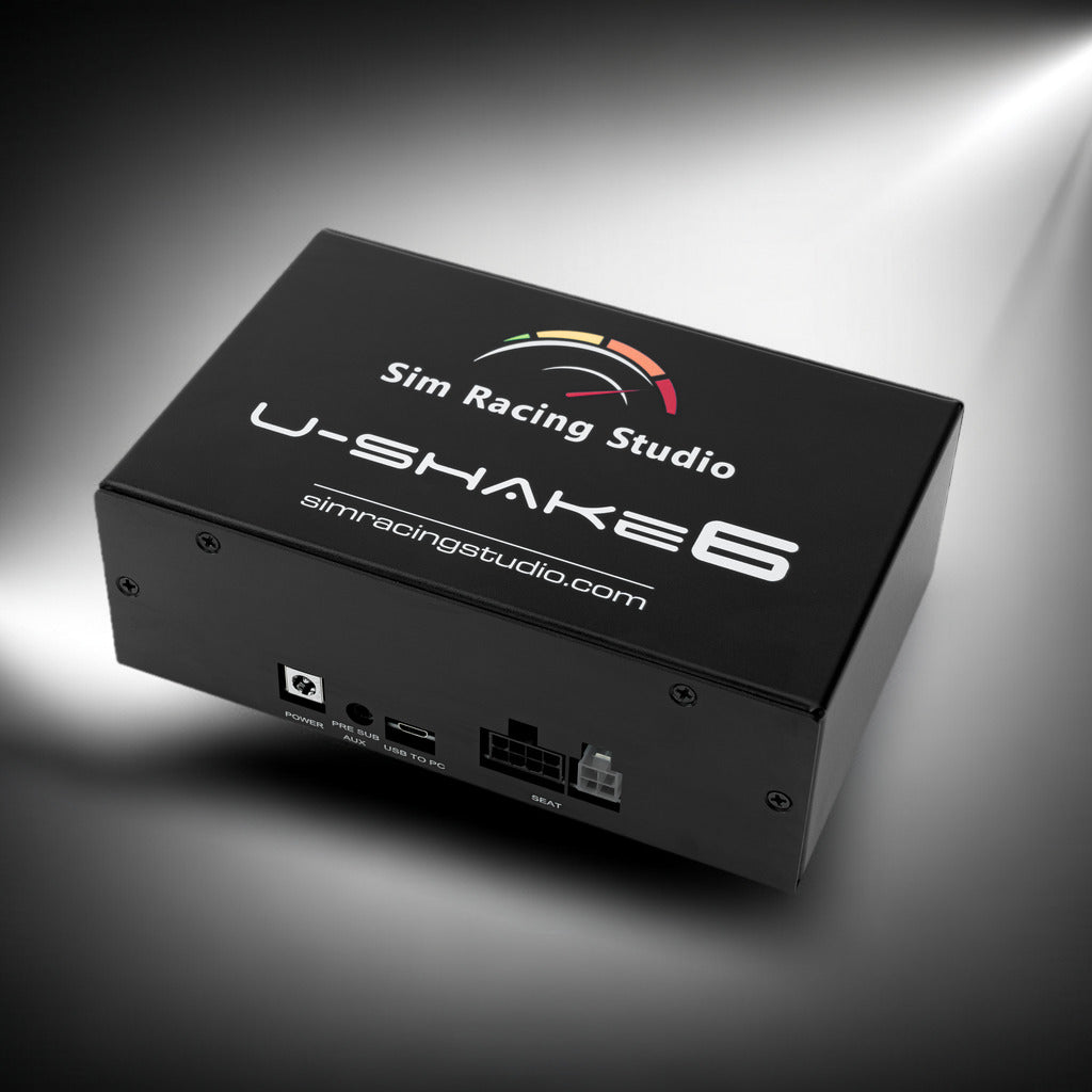 SRS UShake 6 Tactile Immersion Kit (for DOF Reality Rigs) - control box ports