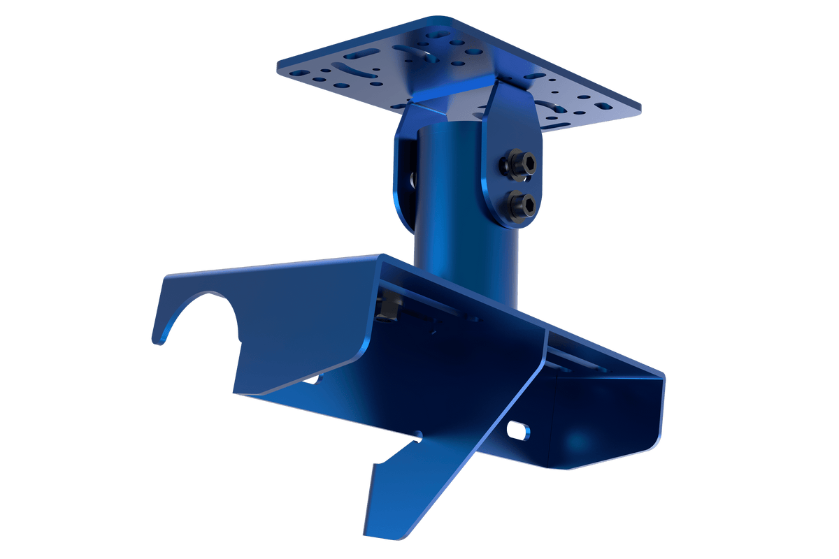Universal Gear Shifter Mount for Alpine Racing TRX – Blue