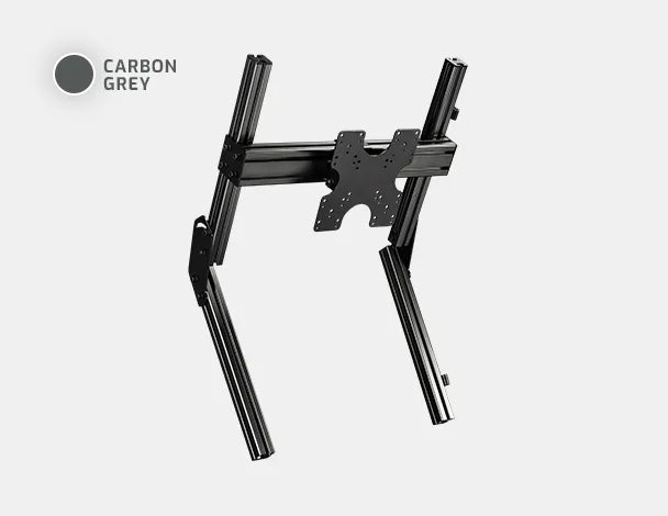 Elite Freestanding Overhead/ Quad Monitor Stand Add-On Carbon Grey