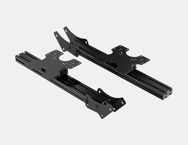 Elite Freestanding Triple Monitor Stand Add-On- Black Edition