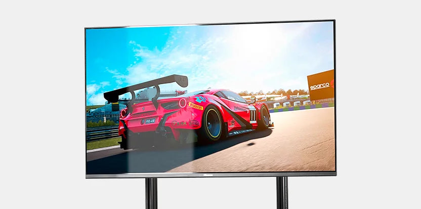 ELITE FREE STANDING SINGLE MONITOR STAND- BLACK EDITION