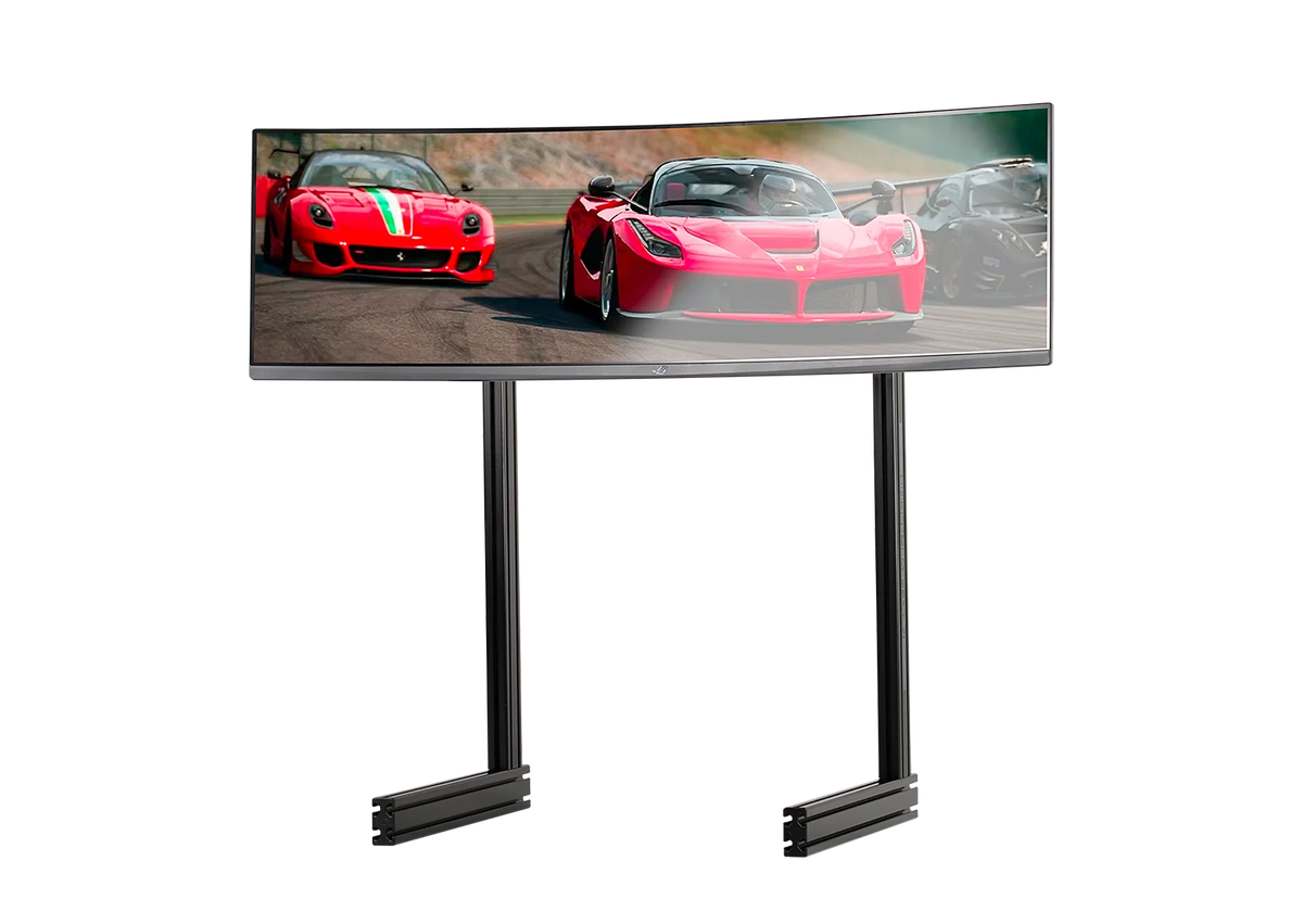 ELITE FREE STANDING SINGLE MONITOR STAND- BLACK EDITION
