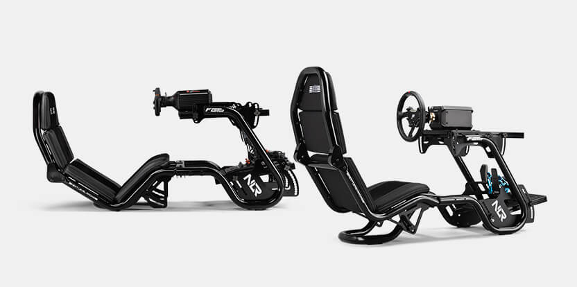 F-GT Pro Formula and GT Racing Simulator Cockpit – Black Edition
