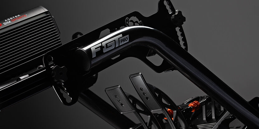 F-GT Pro Formula and GT Racing Simulator Cockpit – Black Edition