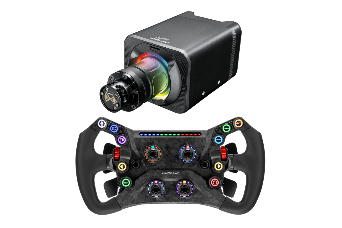 Simagic GT NEO Hub with Alpha EVO 12nm Wheel Base