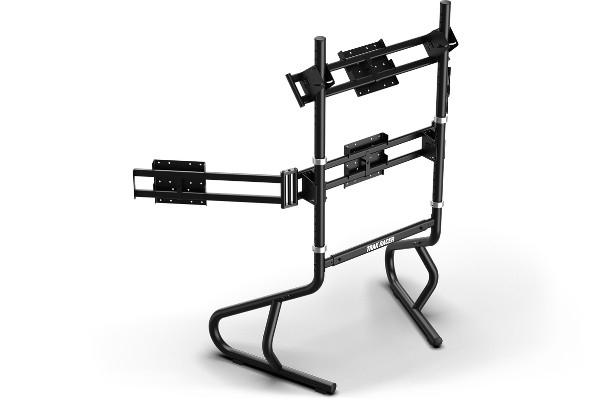 Freestanding Quad (4) Monitor Stand – Supports Displays up to 45"