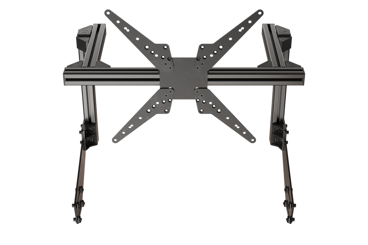 Cockpit-Mounted Single Monitor Stand (Lite) — Compact Monitor Mount for Sim Racing & Flight Sim Rigs