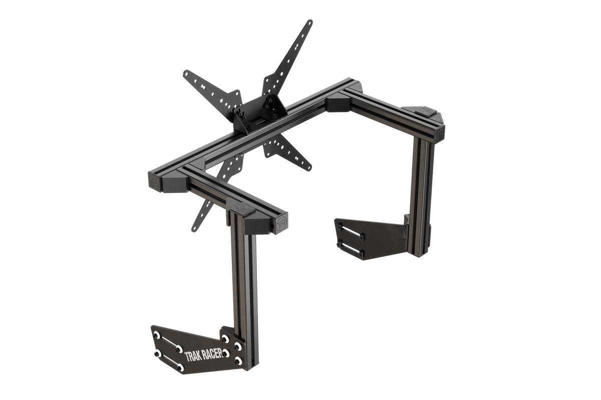 Cockpit-Mounted Single Monitor Stand (Lite) — Compact Monitor Mount for Sim Racing & Flight Sim Rigs