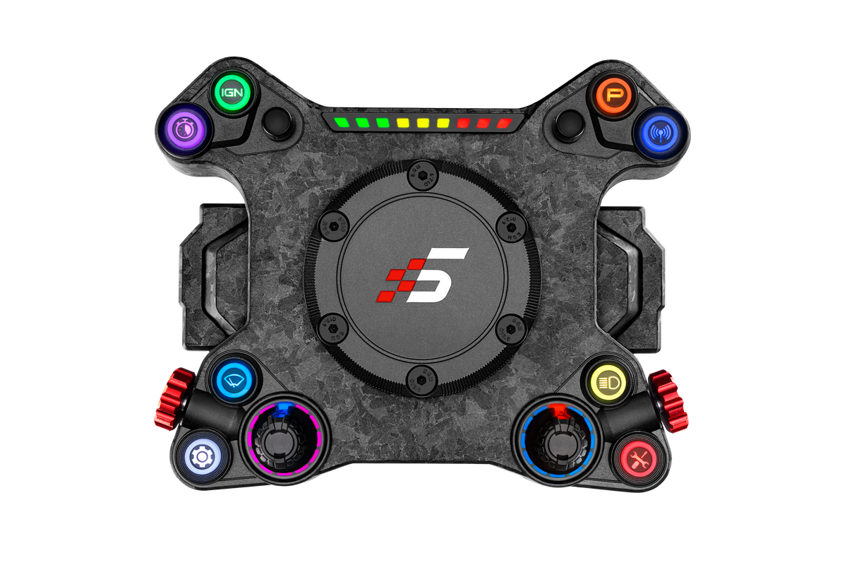 Simagic NEO X Hub with Alpha EVO Sport 9nm Wheel Base and Leather Steering Wheel