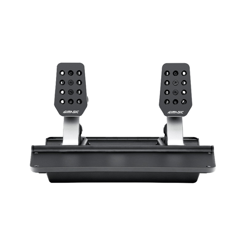 Simagic P500-2 Dual-Sensor 2-Pedal Set – Load Cell & Hall Brake, Fully Adjustable Throttle