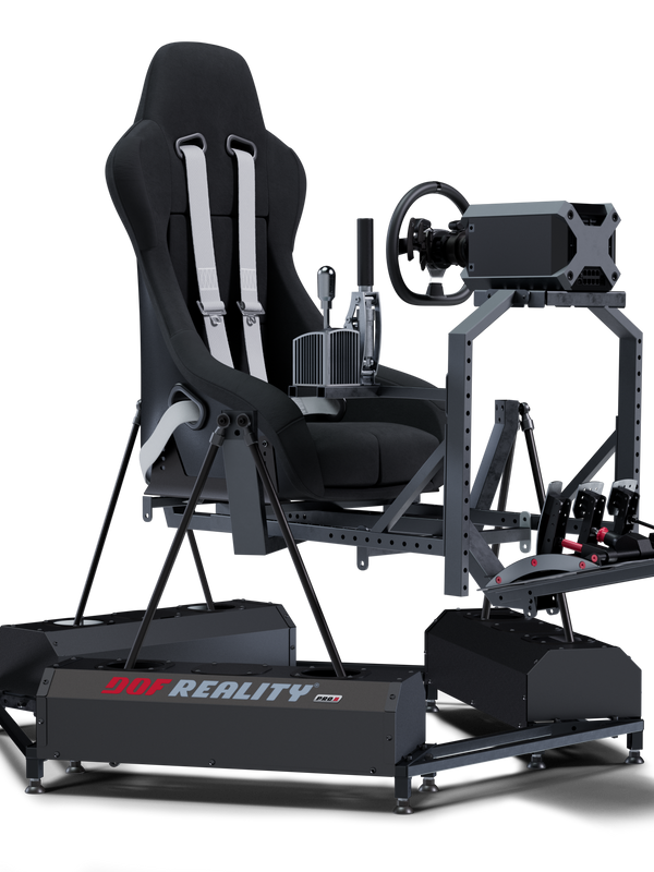 DOF Reality P6e 6-Axis Pro Motion Platform — racing view 1