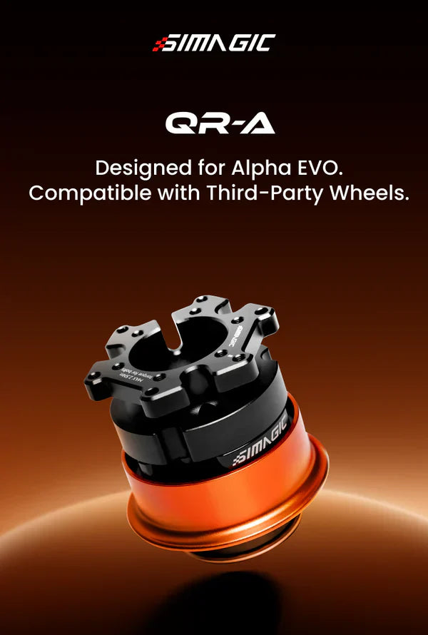 Simagic Alpha EVO USB Quick Release (QR-A) SRM Adapted