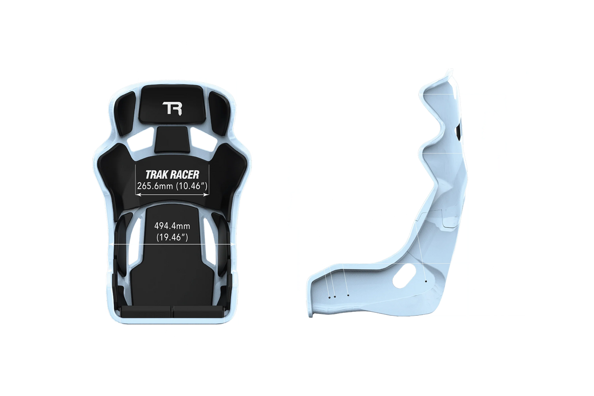 TRS TR Series GT Pro Racing Bucket Seat - Fiberglass Pearlescent Color-Shift Finish