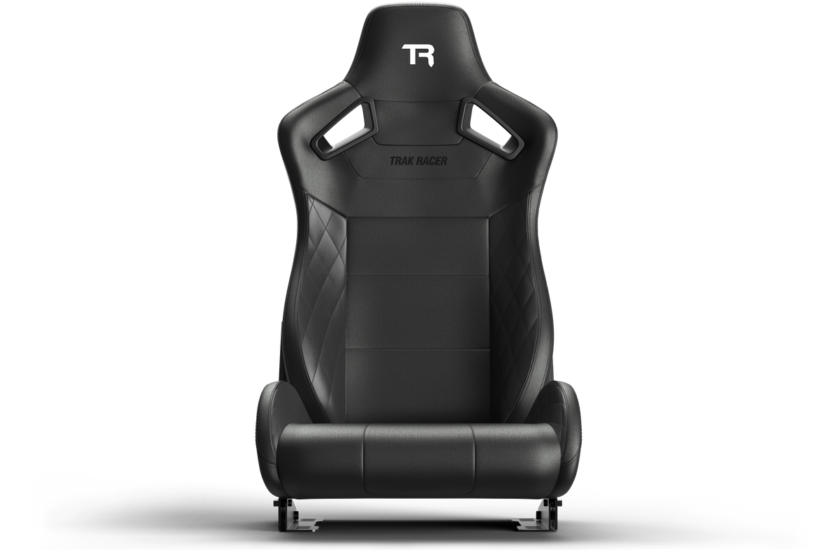 Recliner Sim Racing Seat — Premium Diamond-Stitched Leather-Style Finish