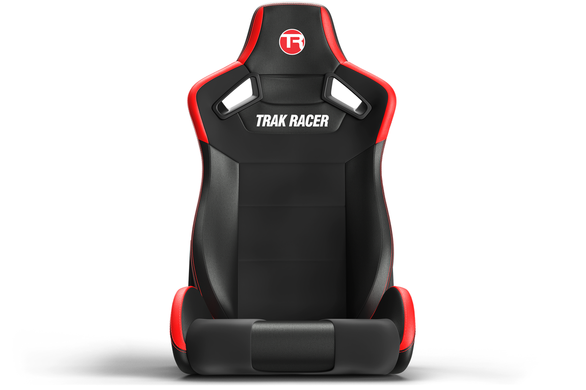 Recliner Sim Racing Seat — Premium Leather/Alcantara-Style Adjustable Seat