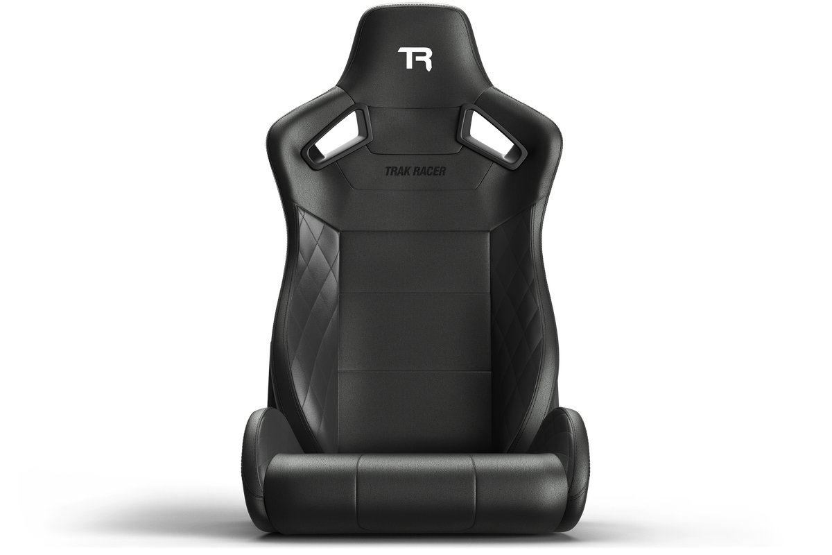 Recliner Sim Racing Seat — Premium Diamond-Stitched Leather-Style Finish