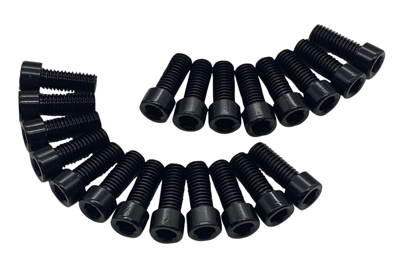 M8 X 20mm Hex Screws - Set of 20
