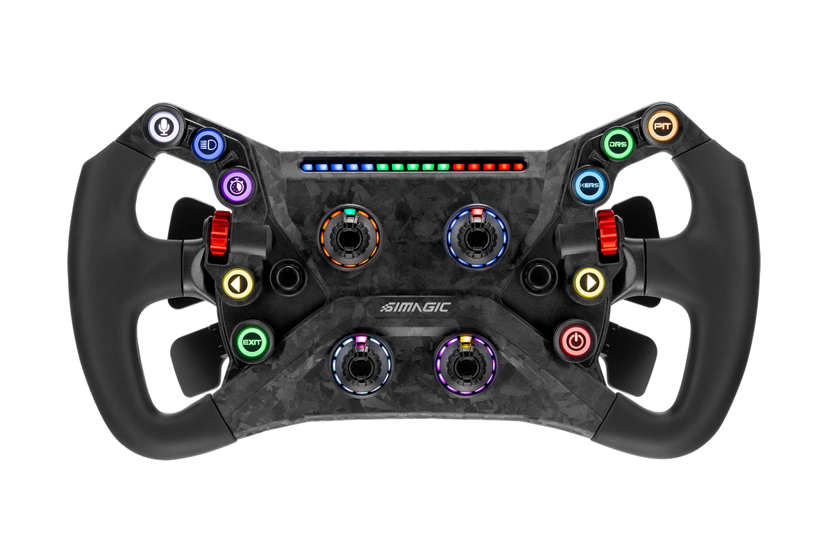 Simagic Alpha EVO Pro 18Nm Wheel Base & GT NEO Steering Wheel Bundle