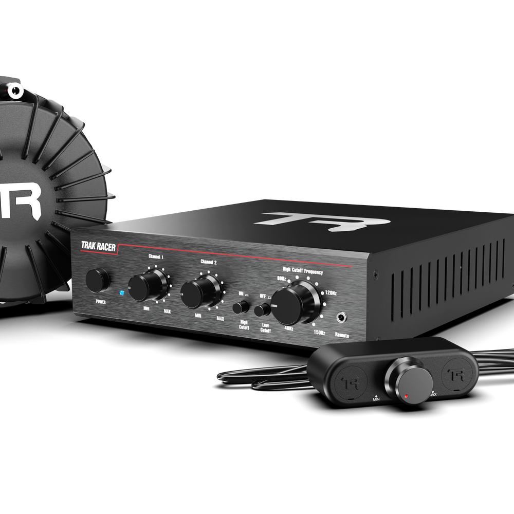 Trak Racer V2 Pro 2CH 200W Low-Frequency Class-D Amplifier and Bass Shaker Kit
