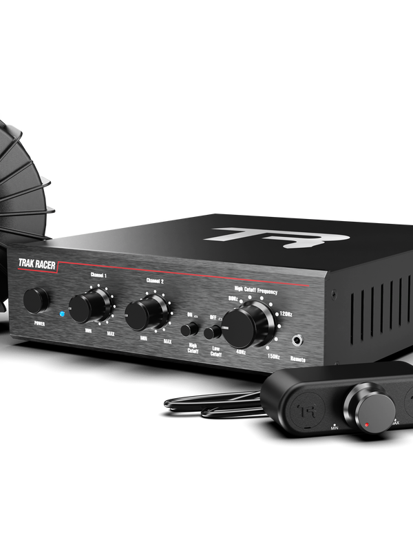 Trak Racer V2 Pro 2CH 200W Low-Frequency Class-D Amplifier and Bass Shaker Kit