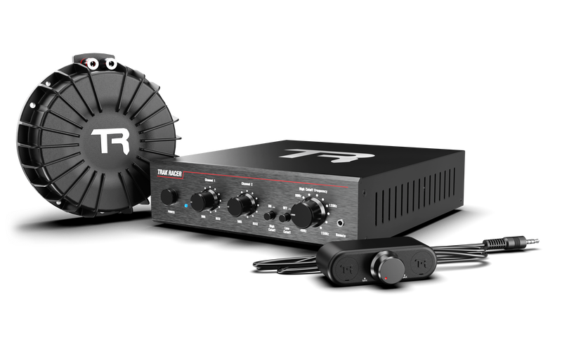 Trak Racer V2 Pro 2CH 200W Low-Frequency Class-D Amplifier and Bass Shaker Kit