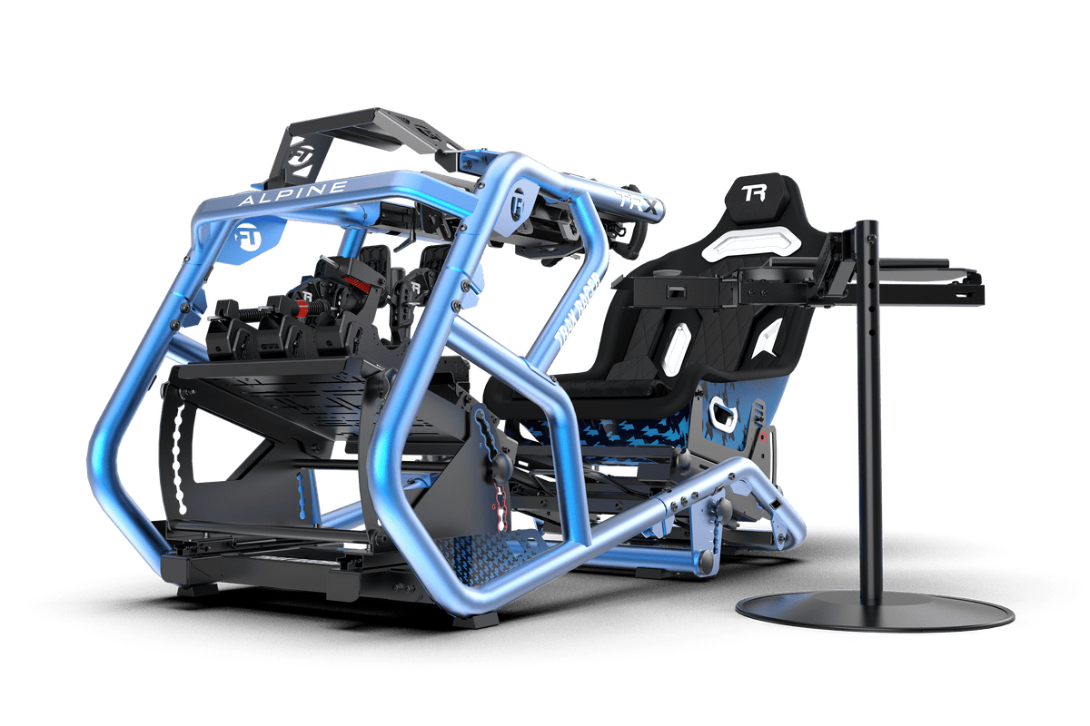 Free-Standing Adjustable Keyboard & Mouse Tray for Sim Racing & Flight Sim Cockpits