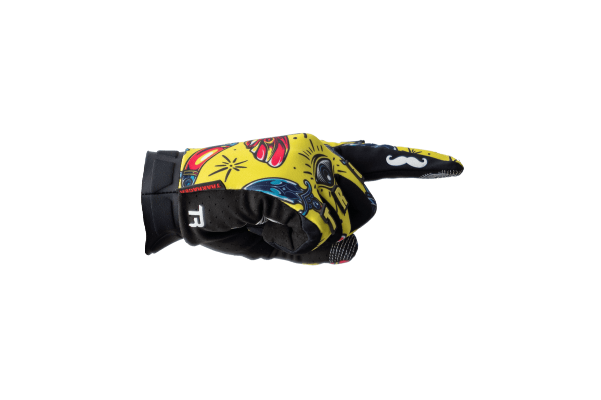 Trak Racer Multi-Use Sim Racing Gloves - Yellow