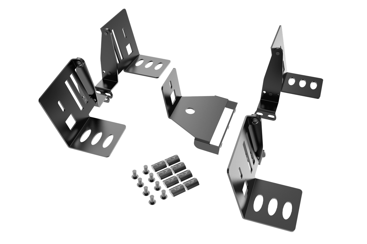 Universal 5-Speaker Mount Kit for Aluminum Extrusion Sim Rigs