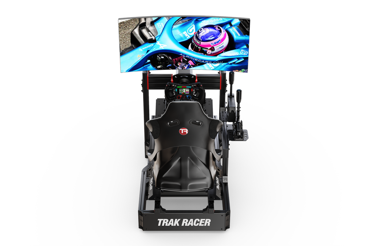 Cockpit-Mounted Single Monitor Stand (Lite) — Compact Monitor Mount for Sim Racing & Flight Sim Rigs