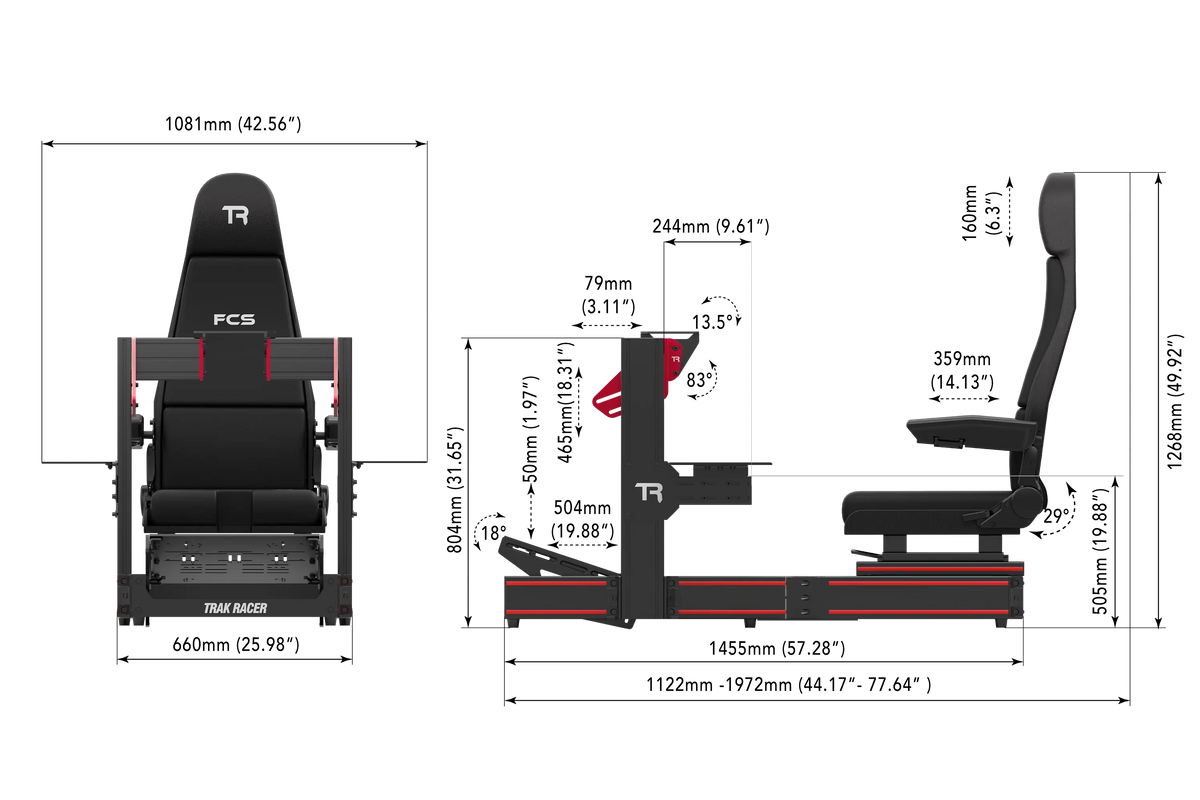 TR120S Flight with Flight Seat
