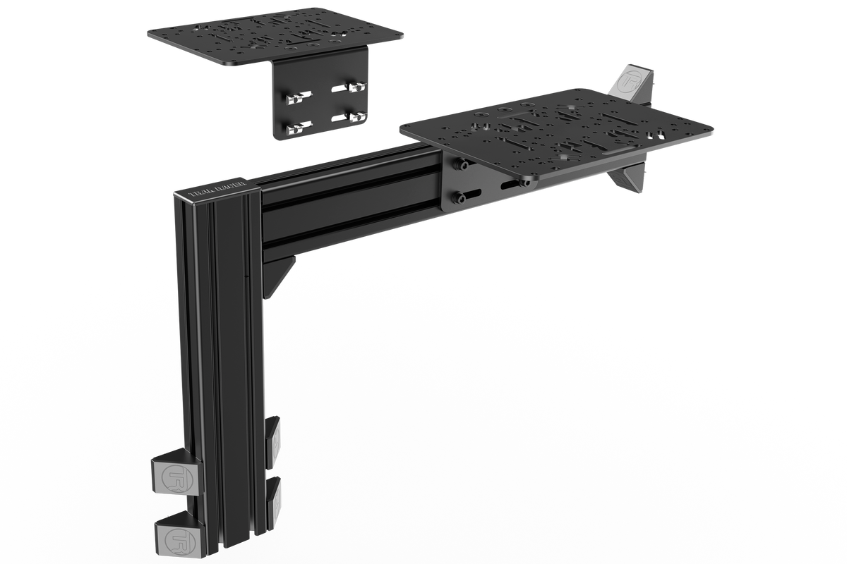 Flight Sim Control Mount Kit – 1 Side Support, Adjustable 350mm, for Aluminium Cockpits