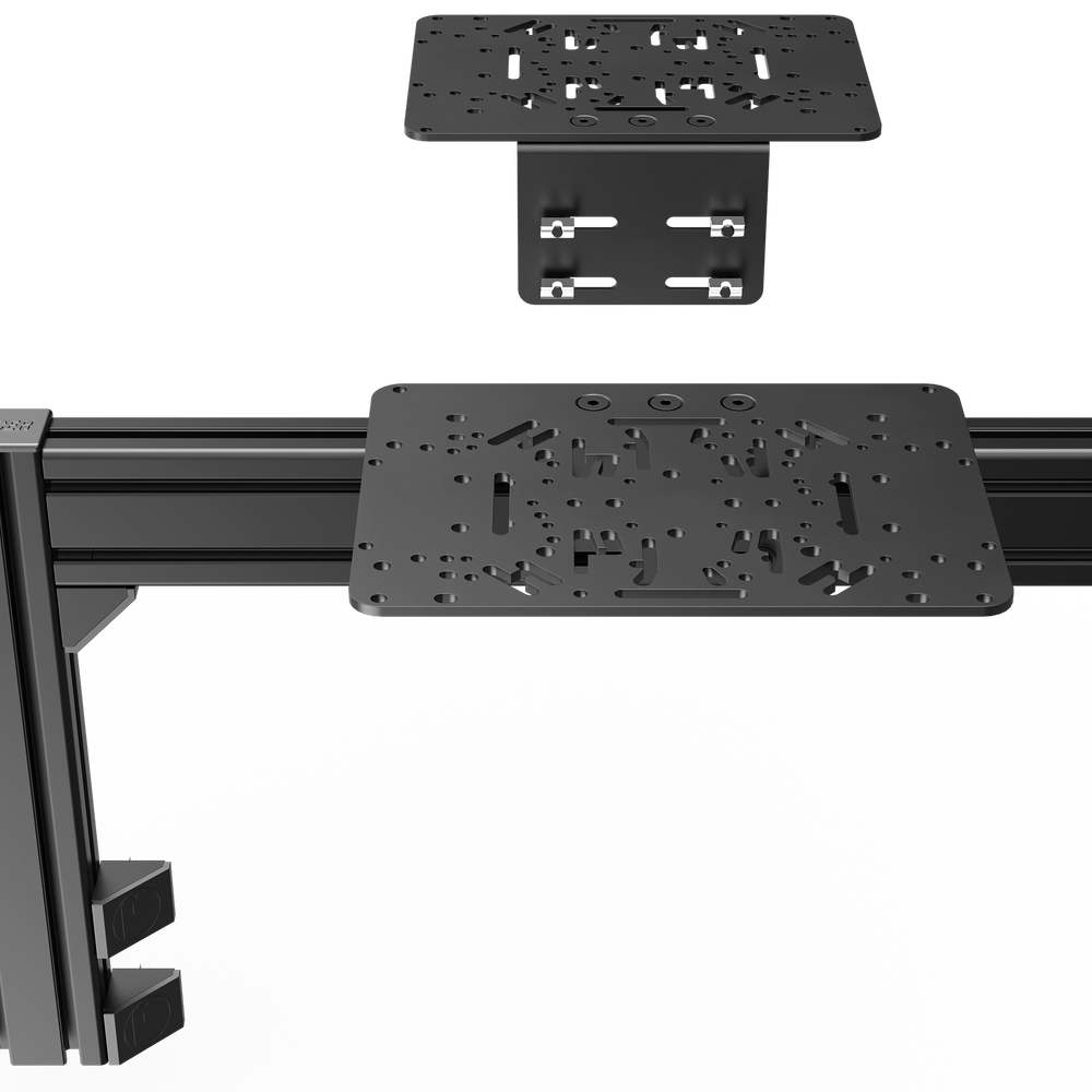 Flight Sim Control Mounts with 1 Side Support for all Aluminum Cockpits