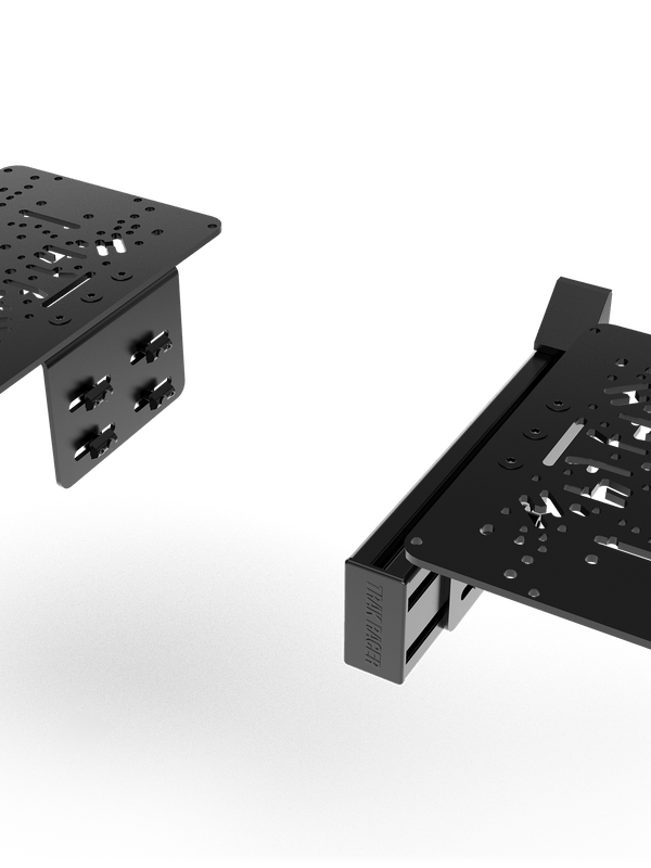 Flight Sim Control Mounts with 1 Side Support for all Aluminum Cockpits