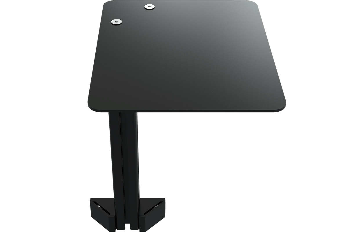 Universal Computer Mouse Shelf with Mounting Hardware for Aluminum Extrusion Cockpits
