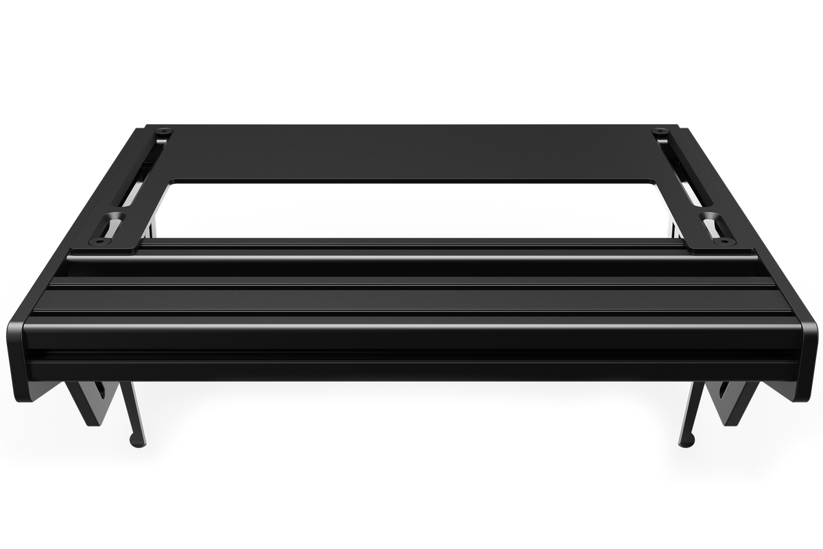 Universal Pedal Mount System with Mounting Profile & Heel Rest