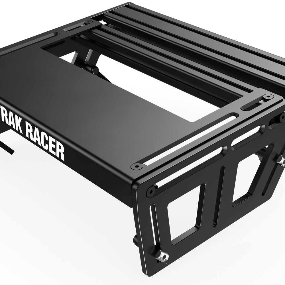 Universal TR-One Pedal Mounting System including Mounting Profile and Heel Rest