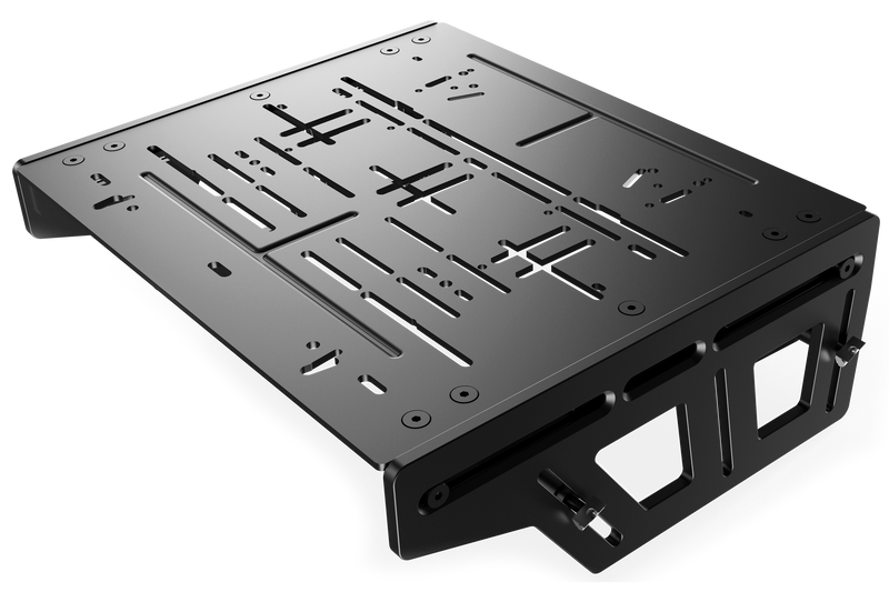 Universal TR-One Pedal Mounting System including Pre-Drilled Pedal Plate