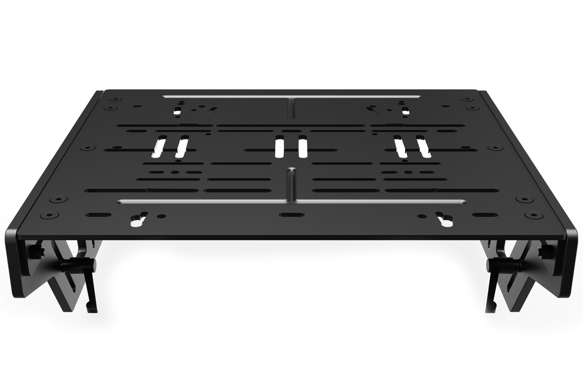 Universal Pedal Mount System with Pre-Drilled Pedal Plate