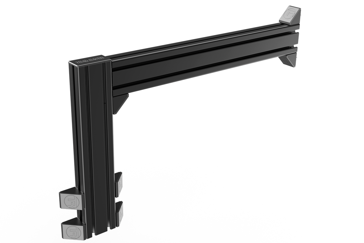 Flight Sim Control Mount Kit – 1 Side Support, Adjustable 350mm, for Aluminium Cockpits