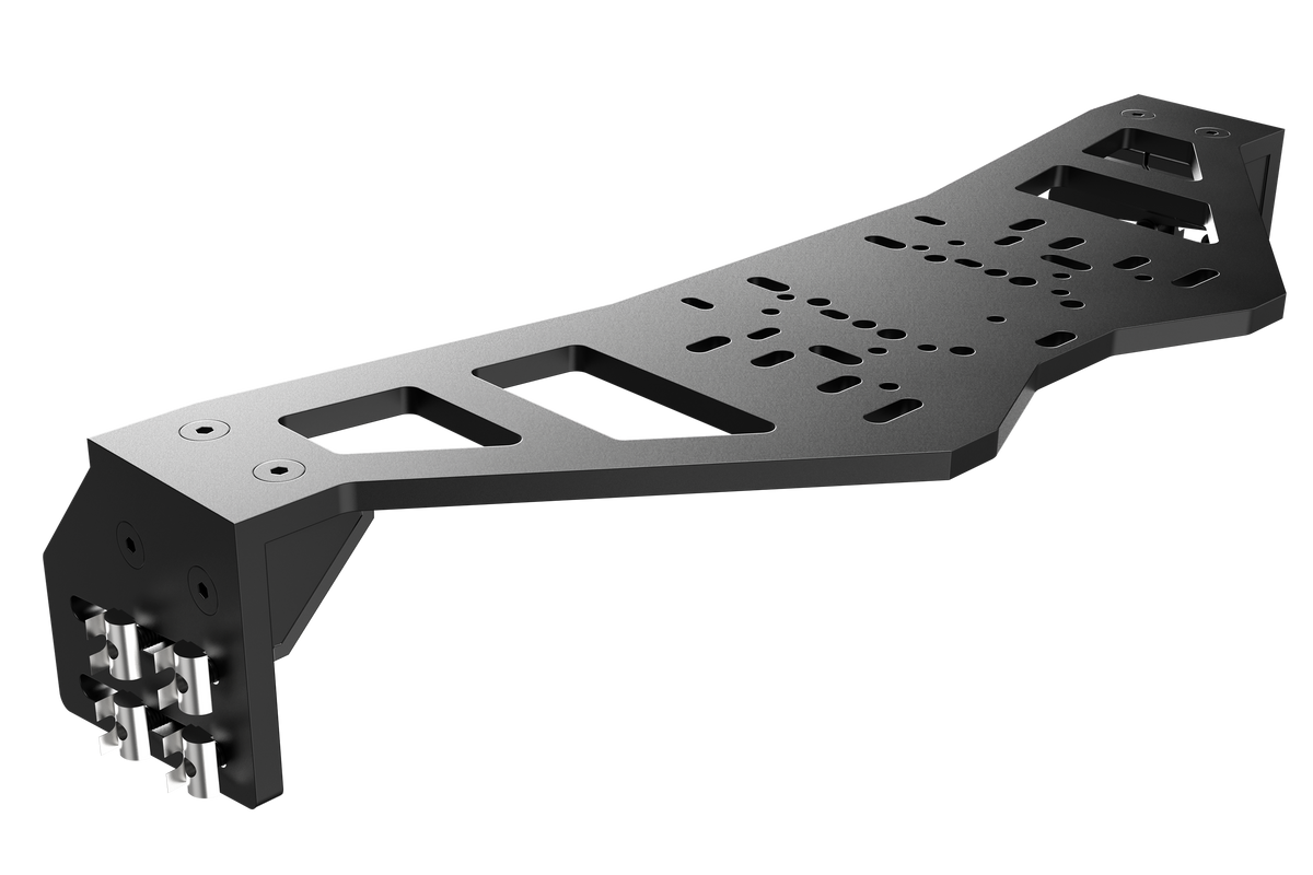 Universal Wheel Base Plate Deck with Full Slide and Angle Adjustment