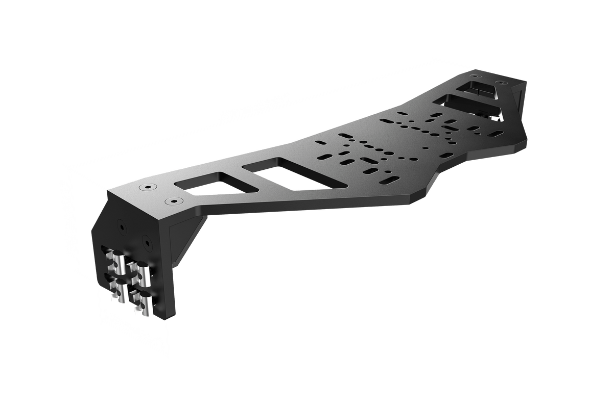 Universal Wheel Base Plate Deck with Full Slide and Angle Adjustment