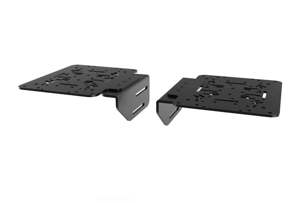 HOTAS Flight Sim Mounts for FS3 and Aluminum Extrusion Simulators – Left and Right Side