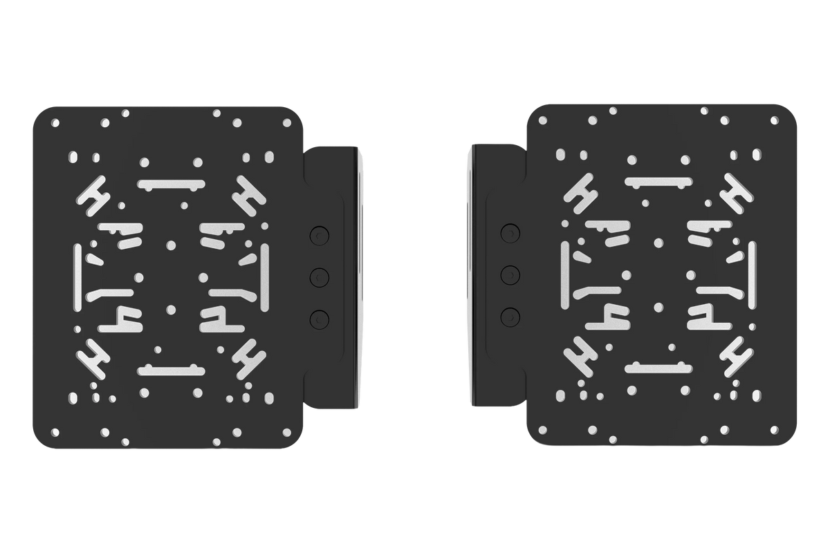 HOTAS Flight Sim Mounts for FS3 and Aluminum Extrusion Simulators – Left and Right Side