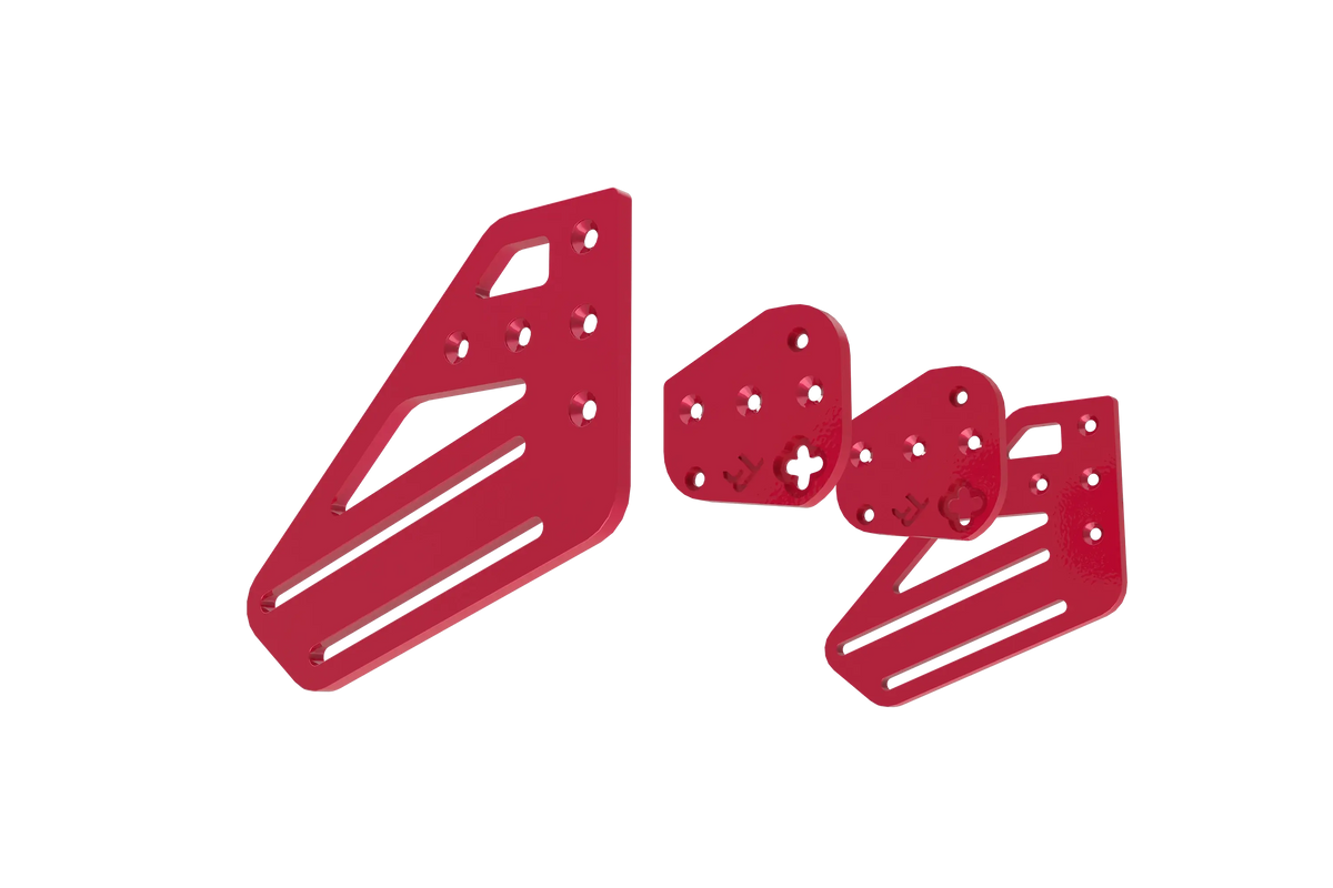 TR-One V3 2-Way Upgrade Side Plate Set (4 Pieces) — For TR-One V1 & V2 Wheel Mounts