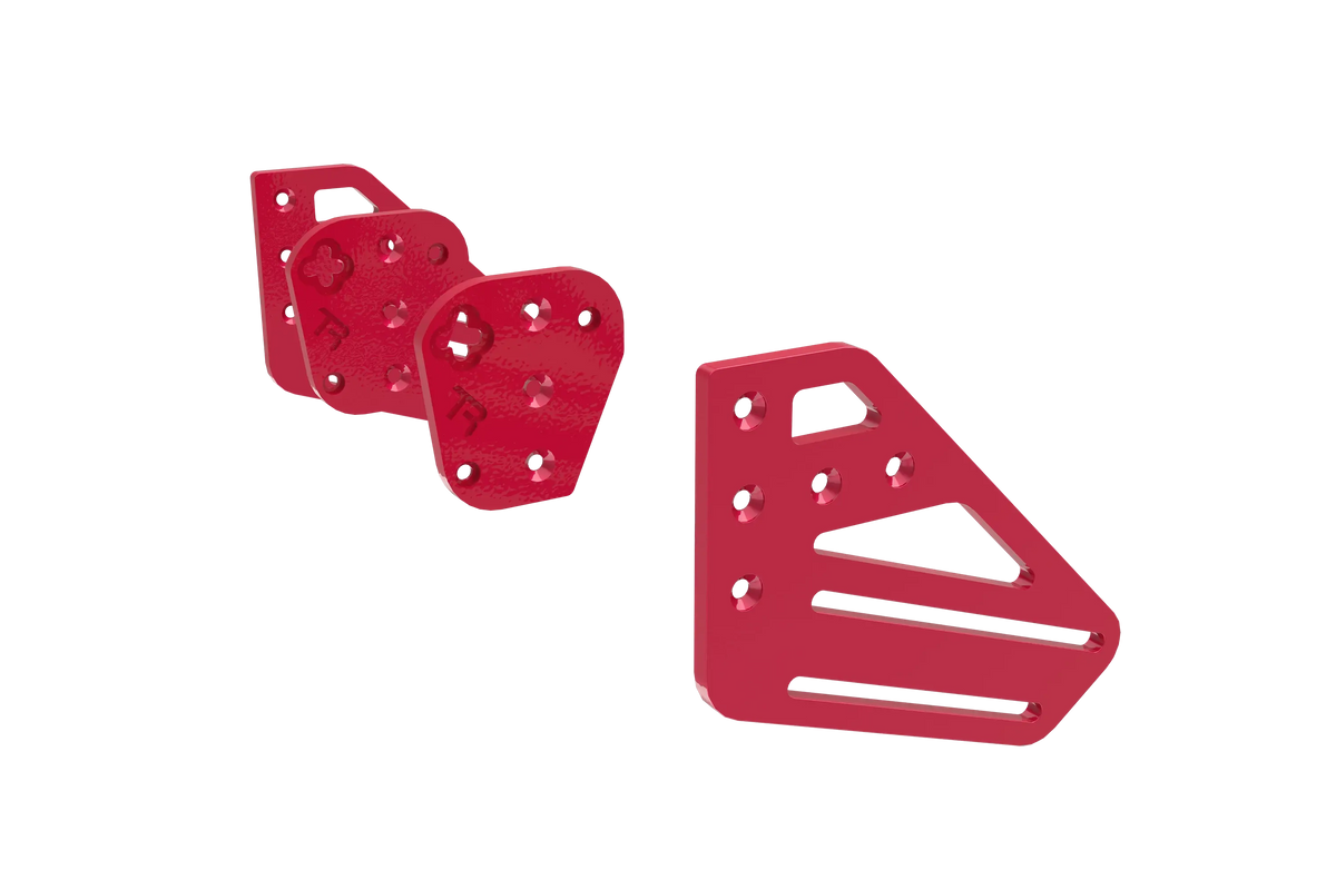 TR-One V3 2-Way Upgrade Side Plate Set (4 Pieces) — For TR-One V1 & V2 Wheel Mounts