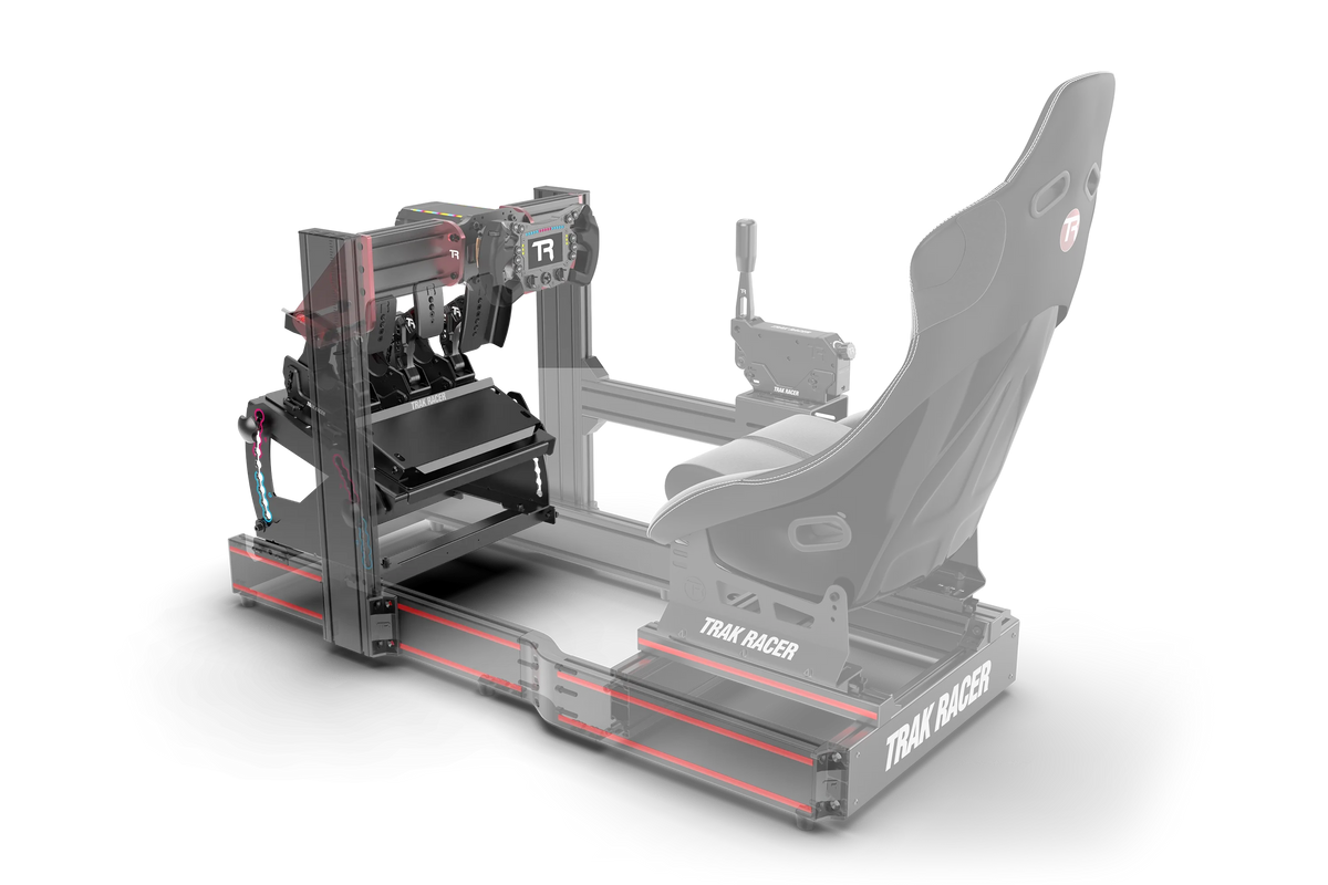Tool-Free Pedal Mount System for Formula & GT Hybrid Pedals (Extrusion Rigs)