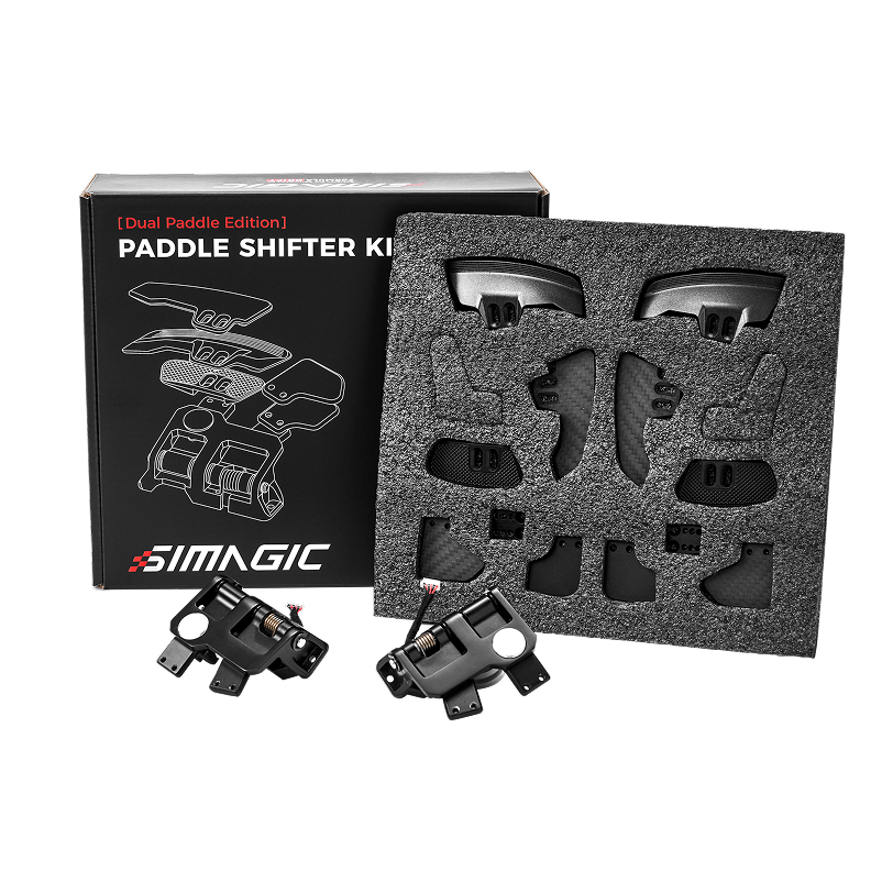 Simagic Dual Paddle Shifter Module – Left/Right Magnetic Paddle Upgrade