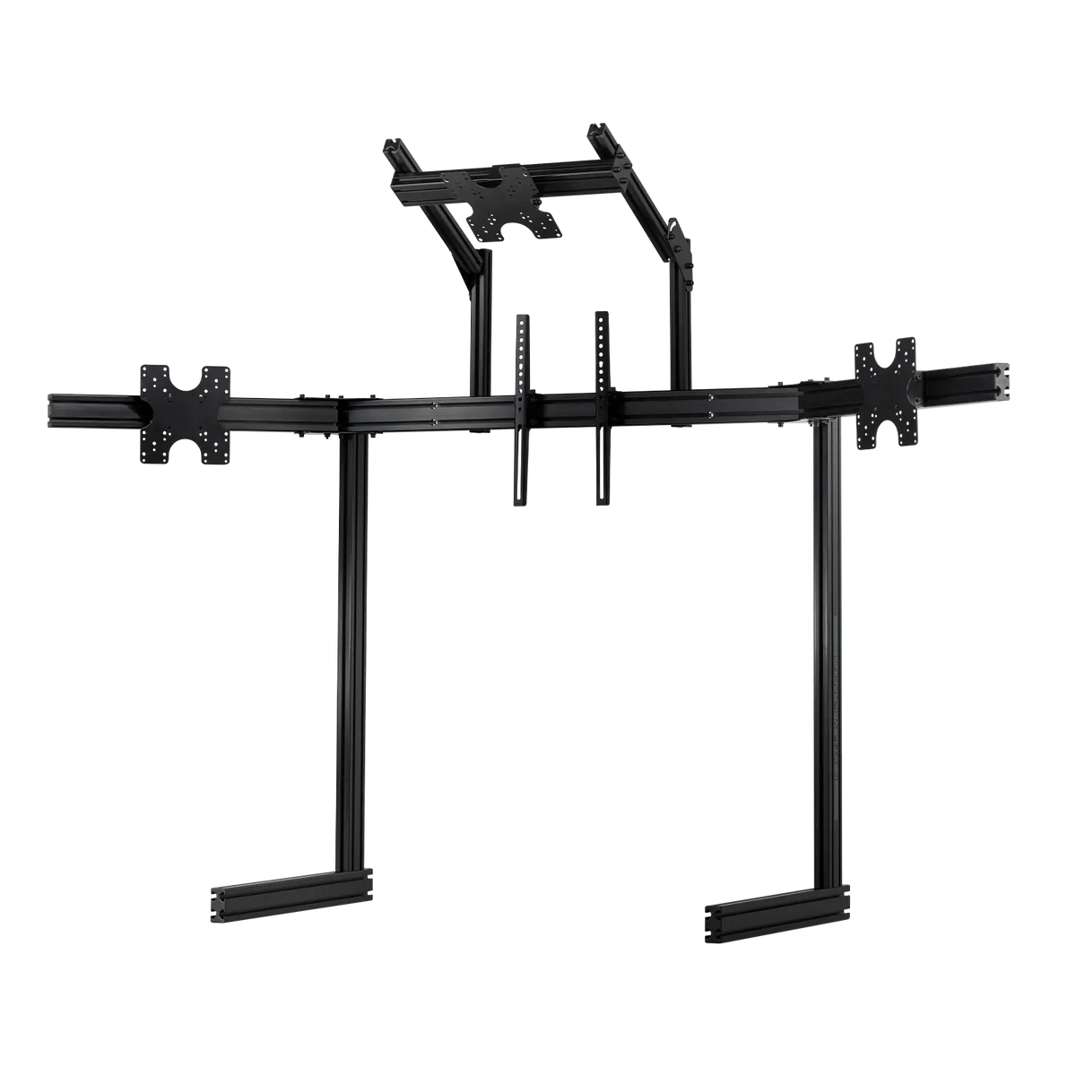 Elite Quad Monitor Stand- Black Edition