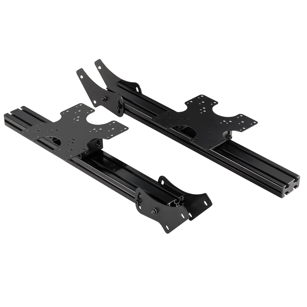 Elite Freestanding Triple Monitor Stand Add-On- Black Edition