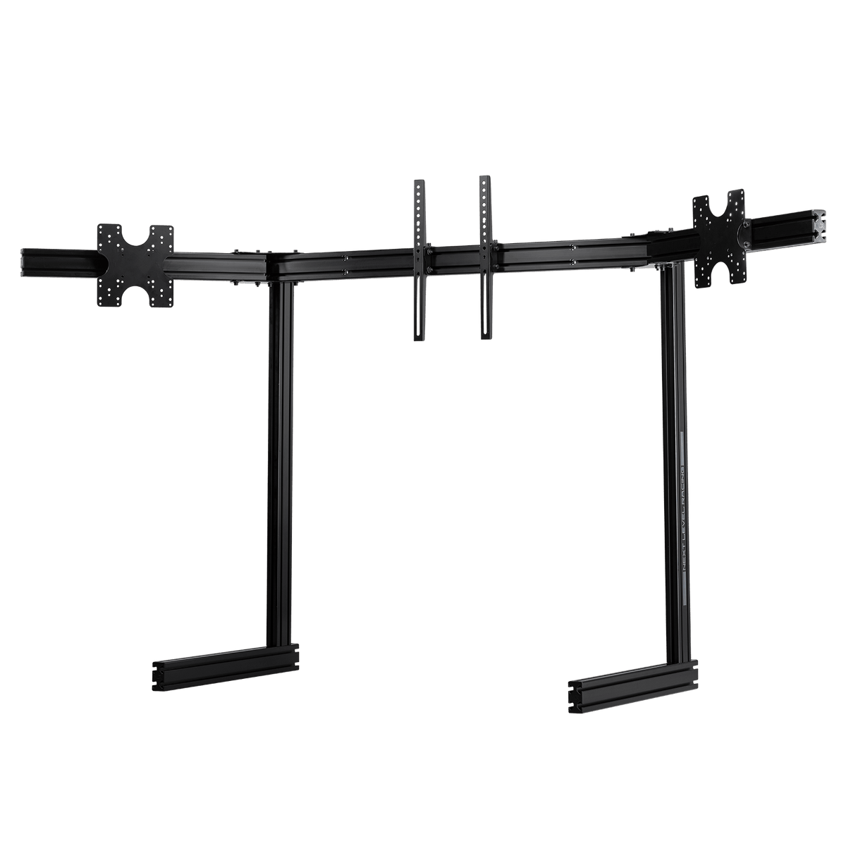 Elite Free Standing Triple Monitor Stand- Black Edition